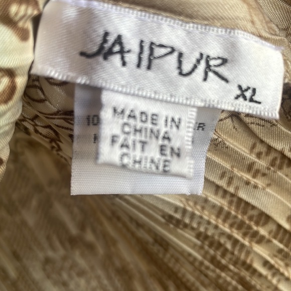 🧡JAIPUR sleeveless top  XL women’s . - Picture 5 of 7